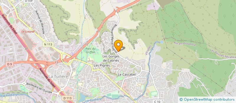 localisation de l'entreprise MADAME JOSETTE AGGERI à VITROLLES