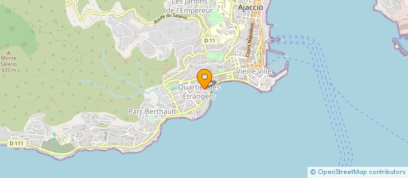 localisation de l'entreprise MADAME JOSETTE ALFONSI à AJACCIO