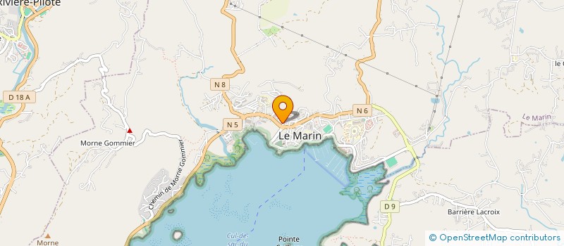 localisation de l'entreprise MADAME JOSETTE BACHE à LE MARIN