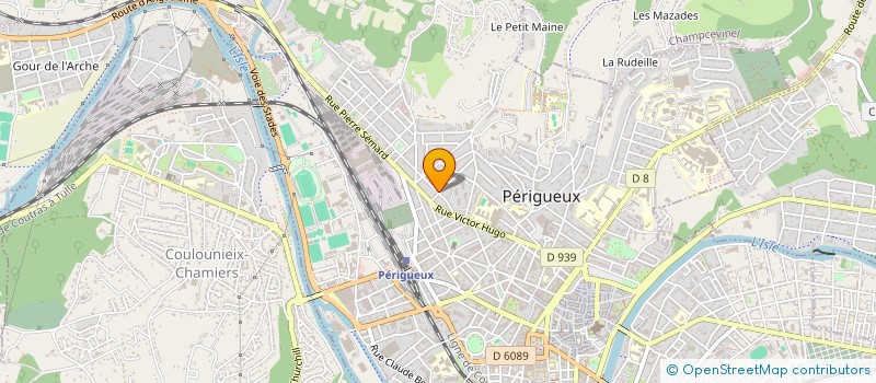 localisation de l'entreprise MADAME JOSETTE BARDOU à PERIGUEUX