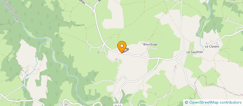 localisation de l'entreprise MADAME JOSETTE BARRADUC  CISTERNES-LA-FORET