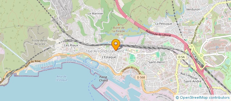 localisation de l'entreprise MADAME JOSETTE BARTOLUCCI à MARSEILLE
