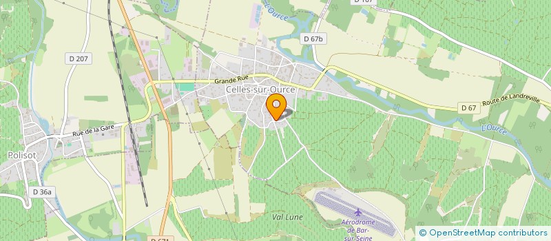 localisation de l'entreprise MADAME JOSETTE BEAU  CELLES-SUR-OURCE