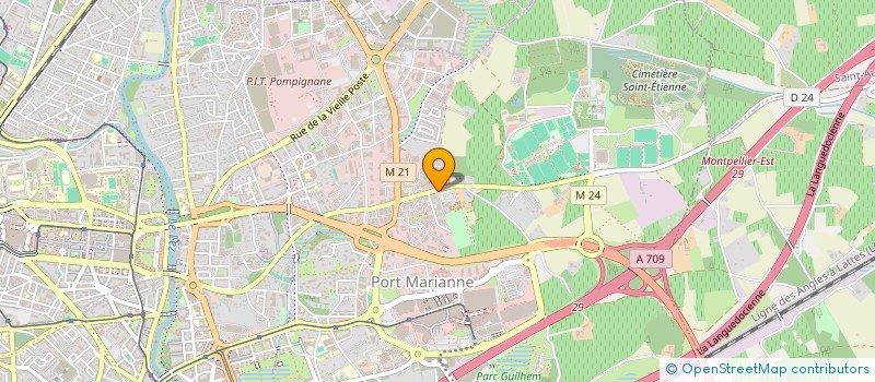 localisation de l'entreprise MADAME JOSETTE BENICHOU à MONTPELLIER