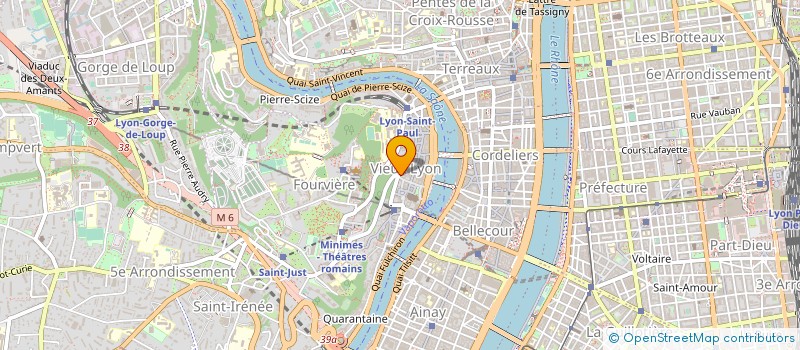 localisation de l'entreprise MADAME JOSETTE BERLUCCHI  LYON