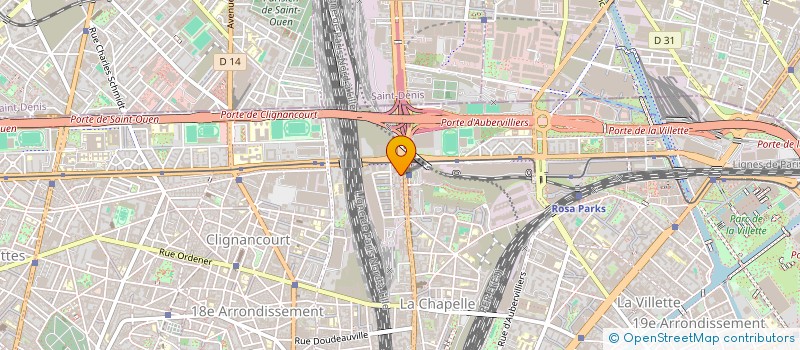 localisation de l'entreprise MADAME JOSETTE BIYA  LE HAVRE