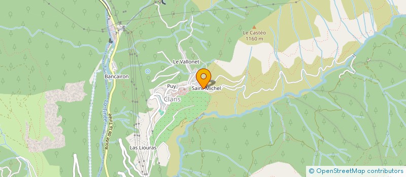localisation de l'entreprise MADAME JOSETTE BOLIS à CLANS