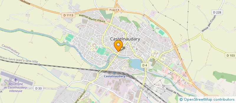 localisation de l'entreprise MADAME JOSETTE BONHOURE  CASTELNAUDARY