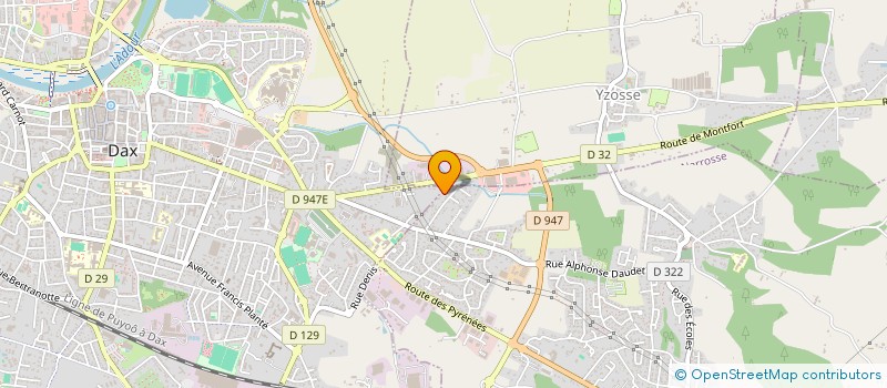 localisation de l'entreprise MADAME JOSETTE BONNET  NARROSSE