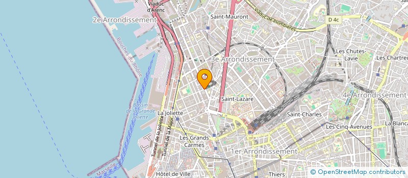 localisation de l'entreprise MADAME JOSETTE BOURGUIGNON à MARSEILLE