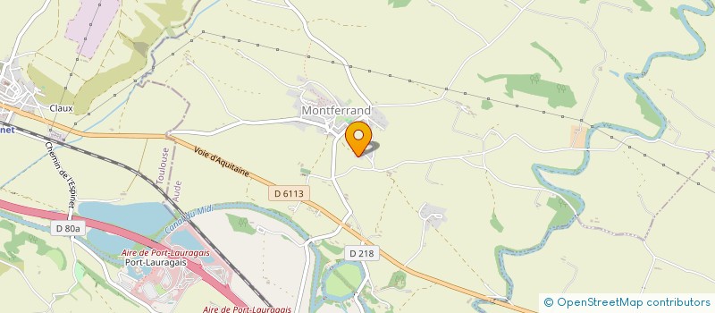 localisation de l'entreprise MADAME JOSETTE BOUTET  MONTFERRAND