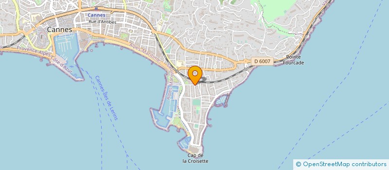 localisation de l'entreprise MADAME JOSETTE BRAUNSTEIN à CANNES