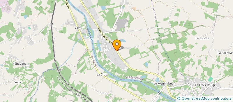 localisation de l'entreprise MADAME JOSETTE CAMUSARD à LE PECHEREAU