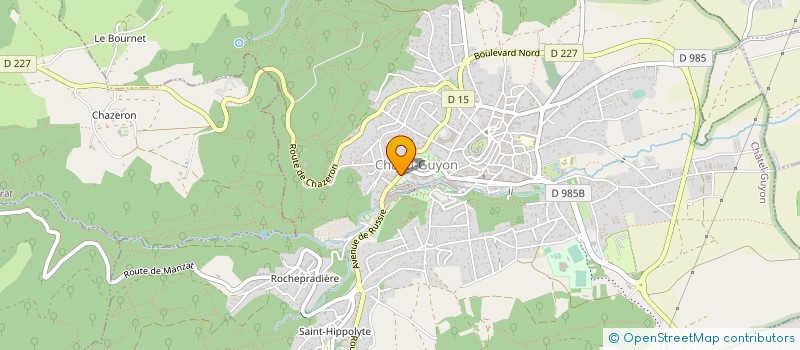 localisation de l'entreprise MADAME JOSETTE CARRE à CHATEL-GUYON