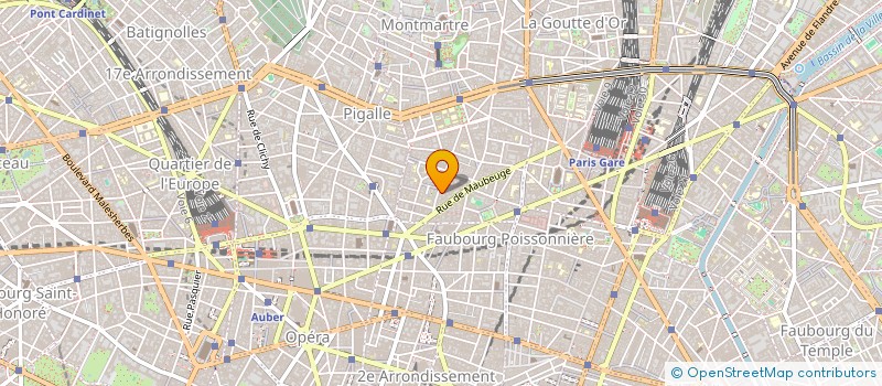 localisation de l'entreprise MADAME JOSETTE CHAMAK à PARIS 9
