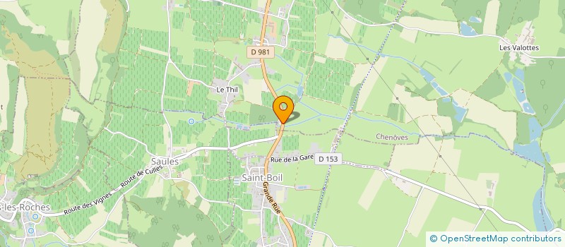 localisation de l'entreprise MADAME JOSETTE CHAPUIS  CHENOVES