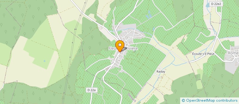 localisation de l'entreprise MADAME JOSETTE CHARPENTIER  FLEURY-LA-RIVIERE