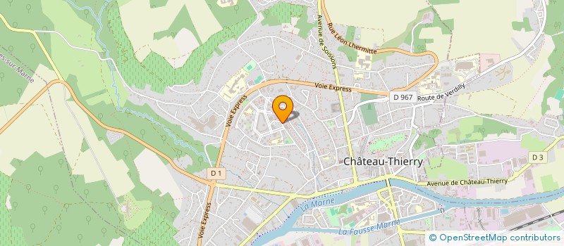 localisation de l'entreprise MADAME JOSETTE CHARPENTIER à ESSOMES SUR MARNE