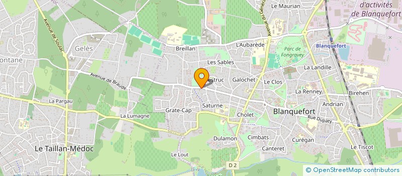 localisation de l'entreprise MADAME JOSETTE CHARRIERE à BLANQUEFORT