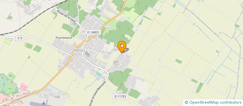 localisation de l'entreprise MADAME JOSETTE CHENIN  MEDIS