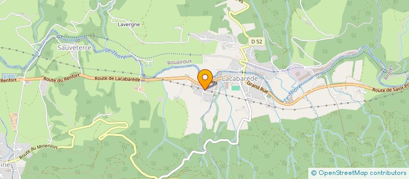 localisation de l'entreprise MADAME JOSETTE CHEVRIER  SAUVETERRE