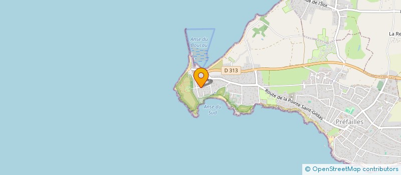 localisation de l'entreprise MADAME JOSETTE COGNEAU  PREFAILLES