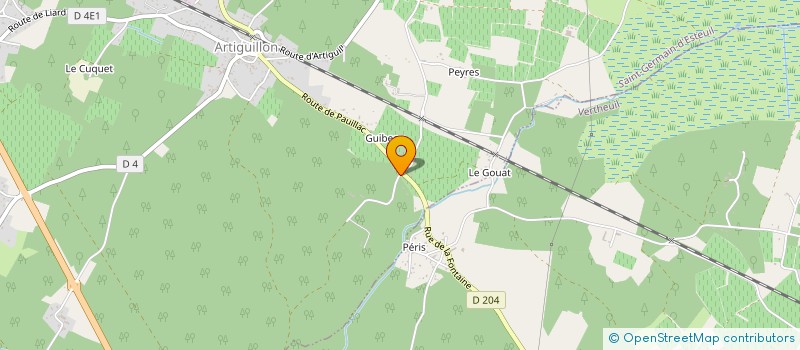 localisation de l'entreprise MADAME JOSETTE COMI  SAINT-GERMAIN-D ESTEUIL