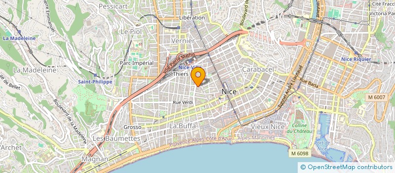 localisation de l'entreprise MADAME JOSETTE CORNETTE à NICE