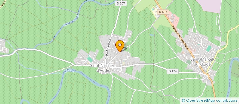 localisation de l'entreprise MADAME JOSETTE CROS  SAINT-NAZAIRE-D'AUDE