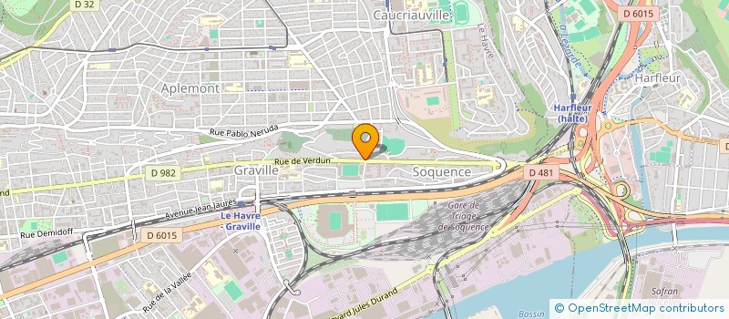 localisation de l'entreprise MADAME JOSETTE DE KEYSER à LE HAVRE