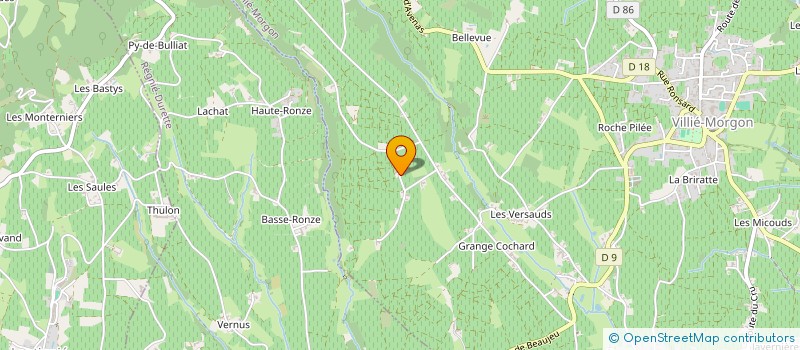 localisation de l'entreprise MADAME JOSETTE DEBISE à VILLIE-MORGON