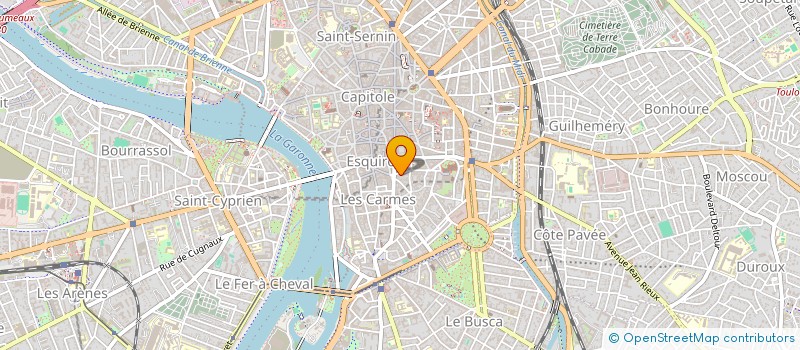 localisation de l'entreprise MADAME JOSETTE DEDIEU à TOULOUSE