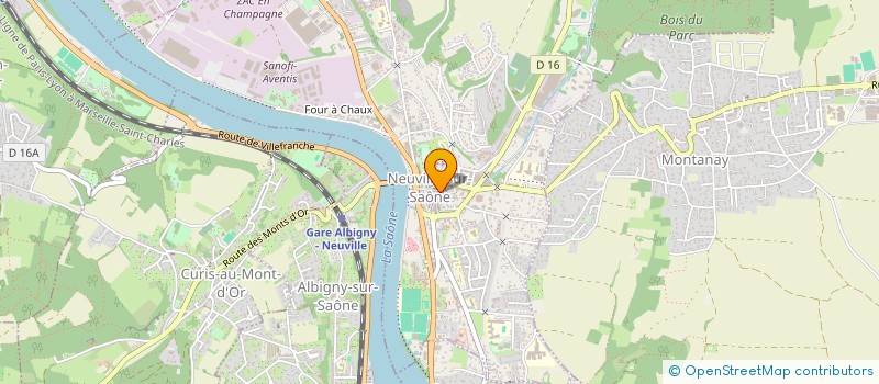 localisation de l'entreprise MADAME JOSETTE DEFILLON  LYON