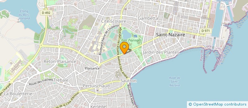 localisation de l'entreprise MADAME JOSETTE DEMANE-DEBBIH à SAINT-NAZAIRE