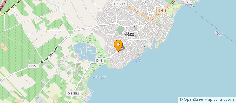 localisation de l'entreprise MADAME JOSETTE DEPAULE à MEZE