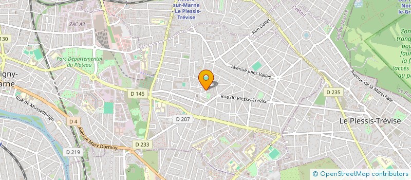 localisation de l'entreprise MADAME JOSETTE DESFARGE à CHAMPIGNY-SUR-MARNE