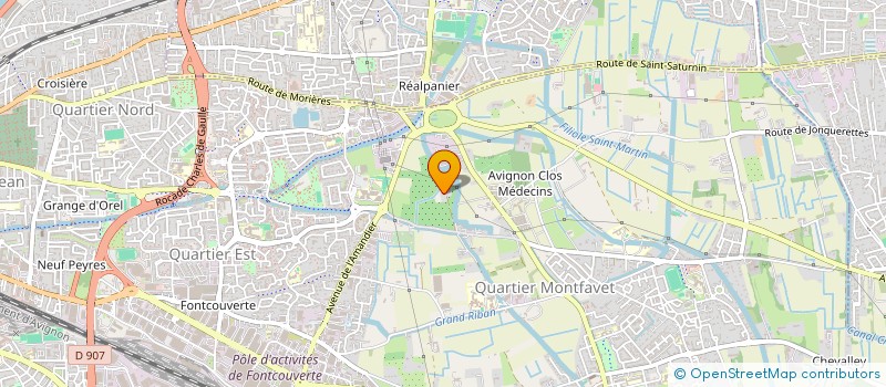 localisation de l'entreprise MADAME JOSETTE ESCOUTE à AVIGNON