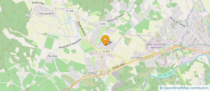 localisation de l'entreprise MADAME JOSETTE ESQUIBER  GARGAS