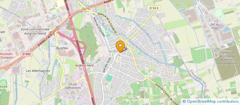 localisation de l'entreprise MADAME JOSETTE ESTELLON  VEDENE