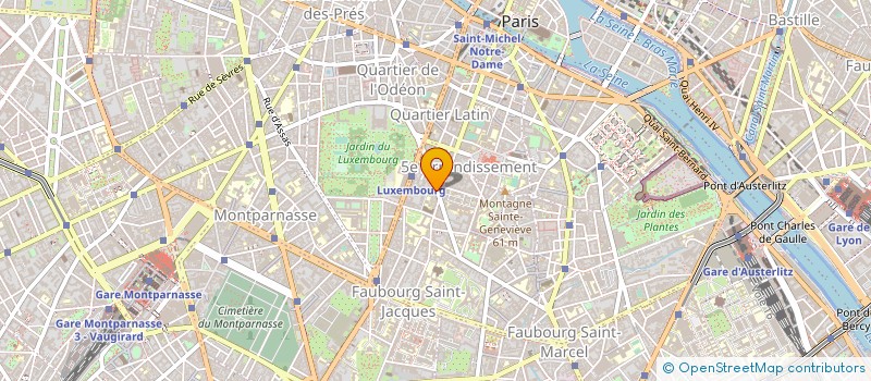 localisation de l'entreprise MADAME JOSETTE FALCAO à PARIS