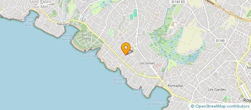 localisation de l'entreprise MADAME JOSETTE FOUASSIER  VAUX-SUR-MER