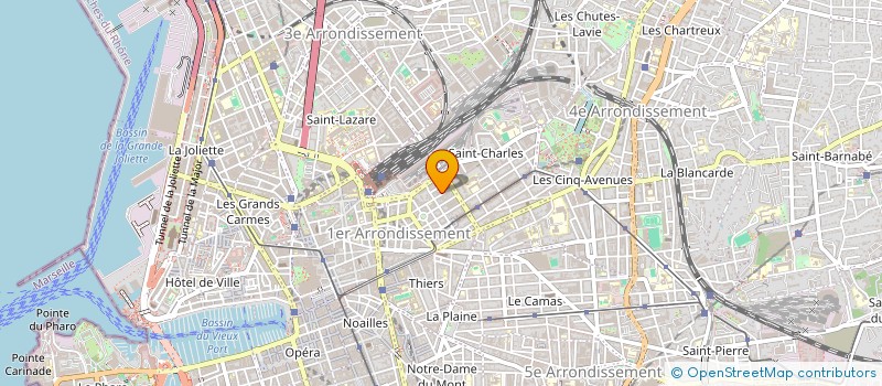 localisation de l'entreprise MADAME JOSETTE FRUGOLI à MARSEILLE
