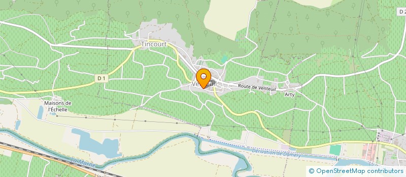 localisation de l'entreprise MADAME JOSETTE FUSELIER  DAMERY