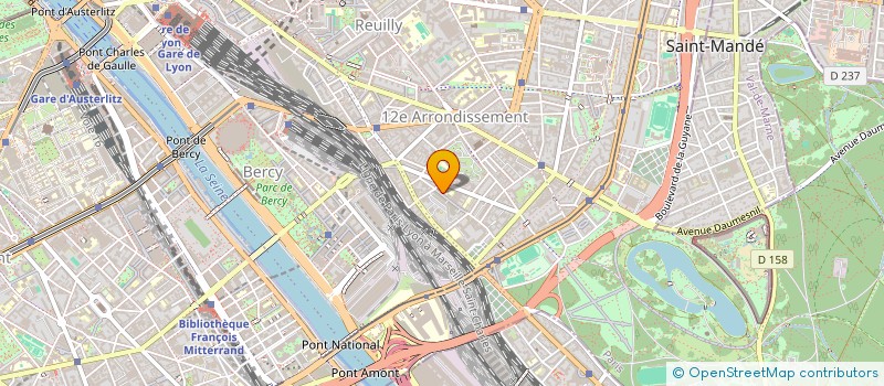 localisation de l'entreprise MADAME JOSETTE GAGNARD à PARIS