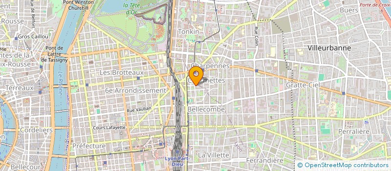 localisation de l'entreprise MADAME JOSETTE GALLET  LYON