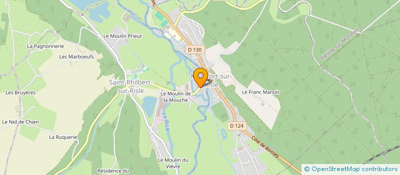 localisation de l'entreprise MADAME JOSETTE GALLIEN à SAINT-PHILBERT-SUR-RISLE