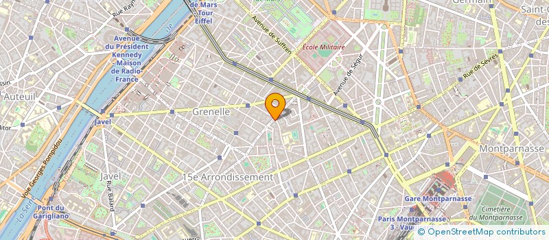 localisation de l'entreprise MADAME JOSETTE GERARD  PARIS