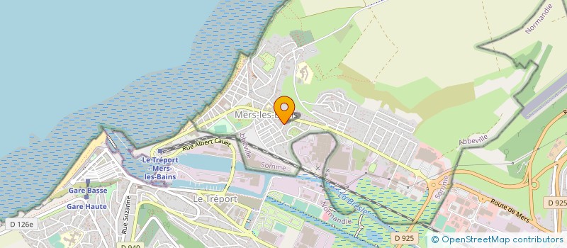 localisation de l'entreprise MADAME JOSETTE GREBOVAL à MERS-LES-BAINS