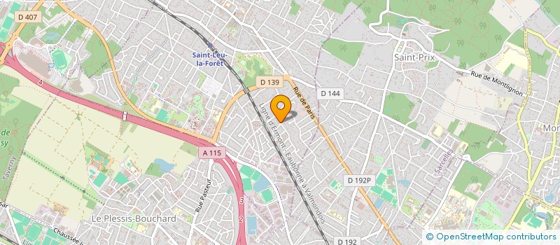 localisation de l'entreprise MADAME JOSETTE GUERIN  SAINT-LEU-LA-FORET