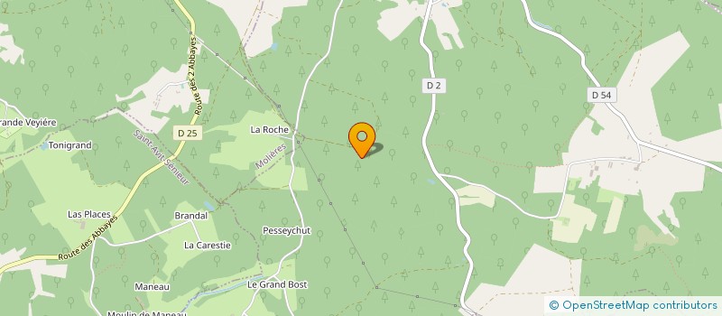 localisation de l'entreprise MADAME JOSETTE GUGLIELMINI  LE BUISSON-DE-CADOUIN